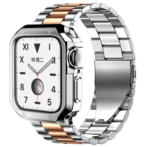 Ремешок металлический для iWatch 7 6 SE 5 4 3