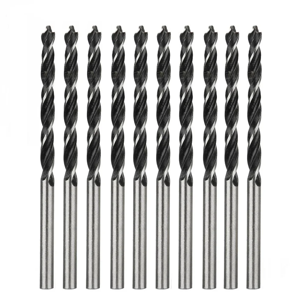 10 шт. 75 мм спиральное сверло 4 древесина Т-образные сверла с Открывателем для