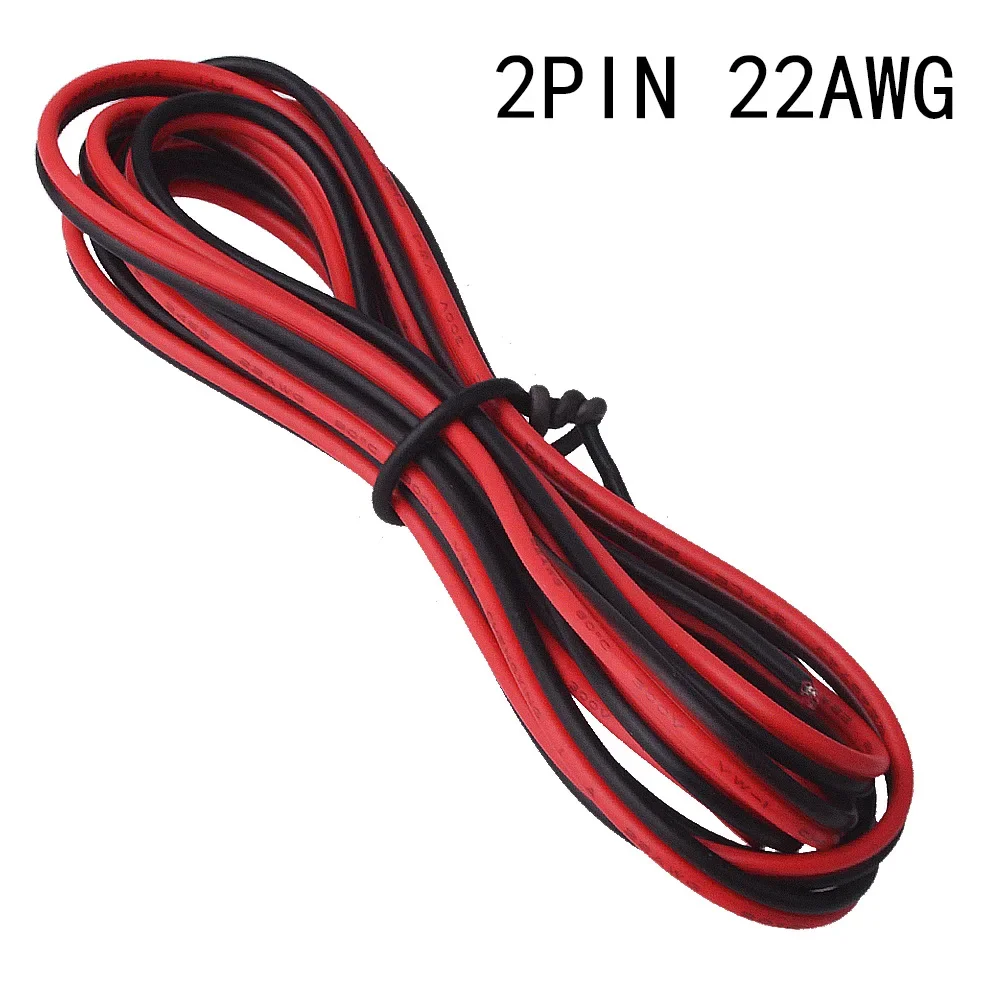 

Удлинительный кабель для светодиодной ленты 5050 3528 RGB RGBW RGBCCT 2-6 pin 22AWG 2-100м