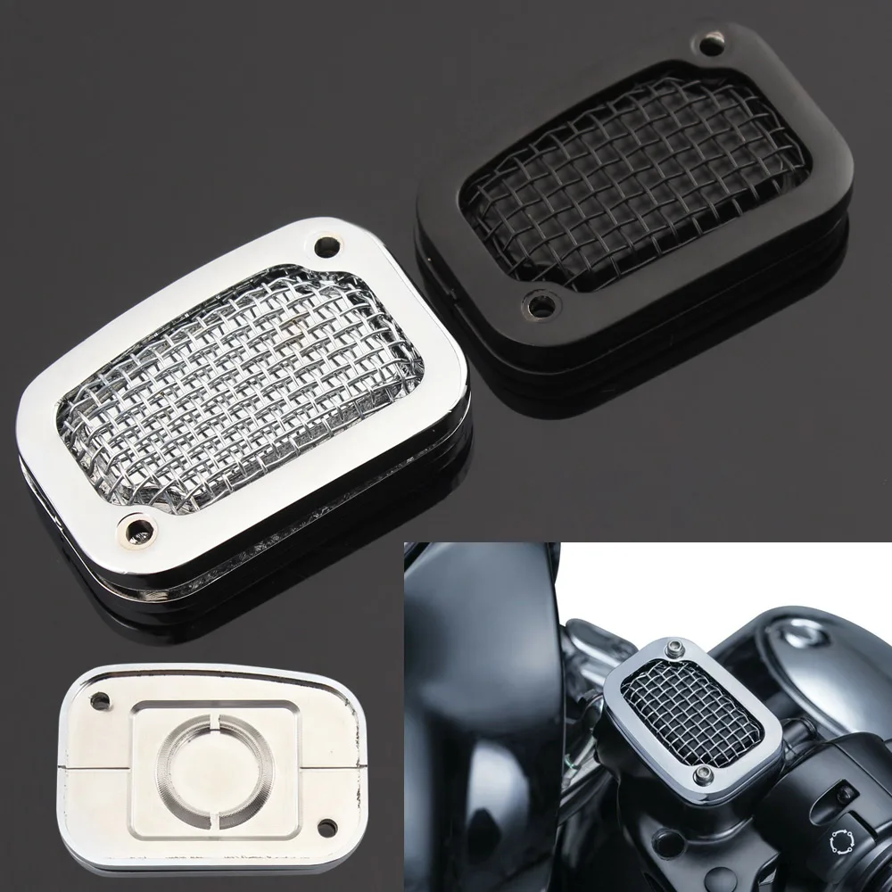 Для Harley Softail Fat Boy 114 FLFBS FLFB FLSTF Тонкая передняя крышка бачка тормозной жидкости