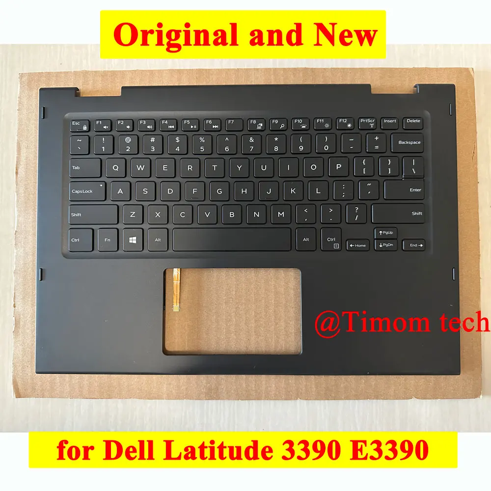 Оригинальный новый чехол для Dell Latitude 3390 E3390 2 в 1 упор рук верхняя крышка черная