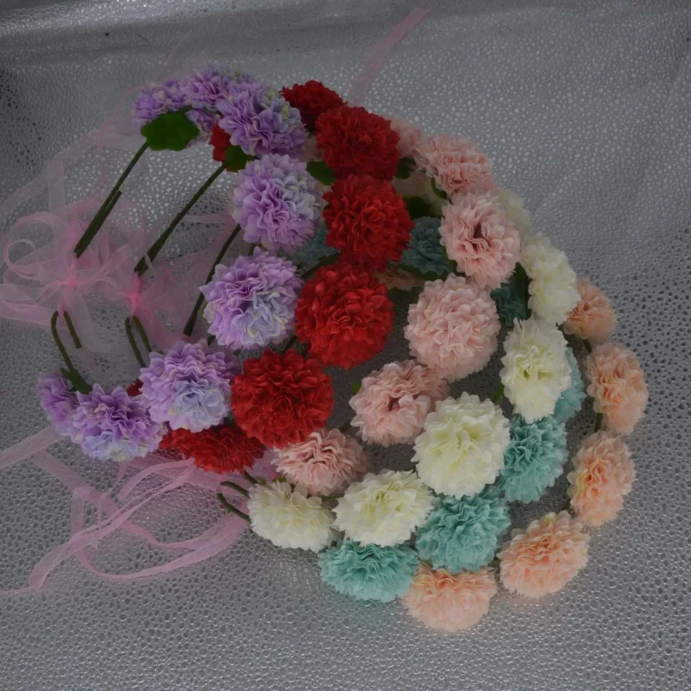 Регулируемый цветочный венок гортензии для женщин и девочек повязка на голову