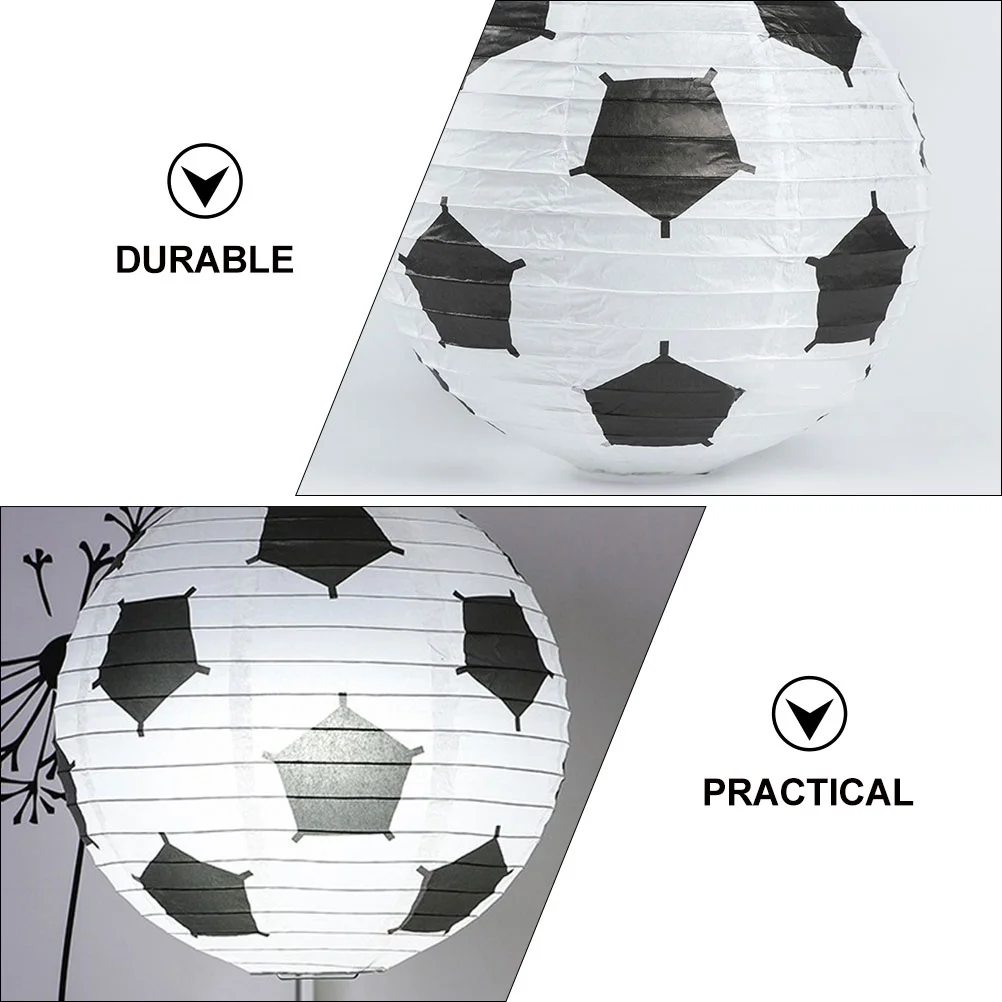 6 шт. фонари в виде футбольных мячей |