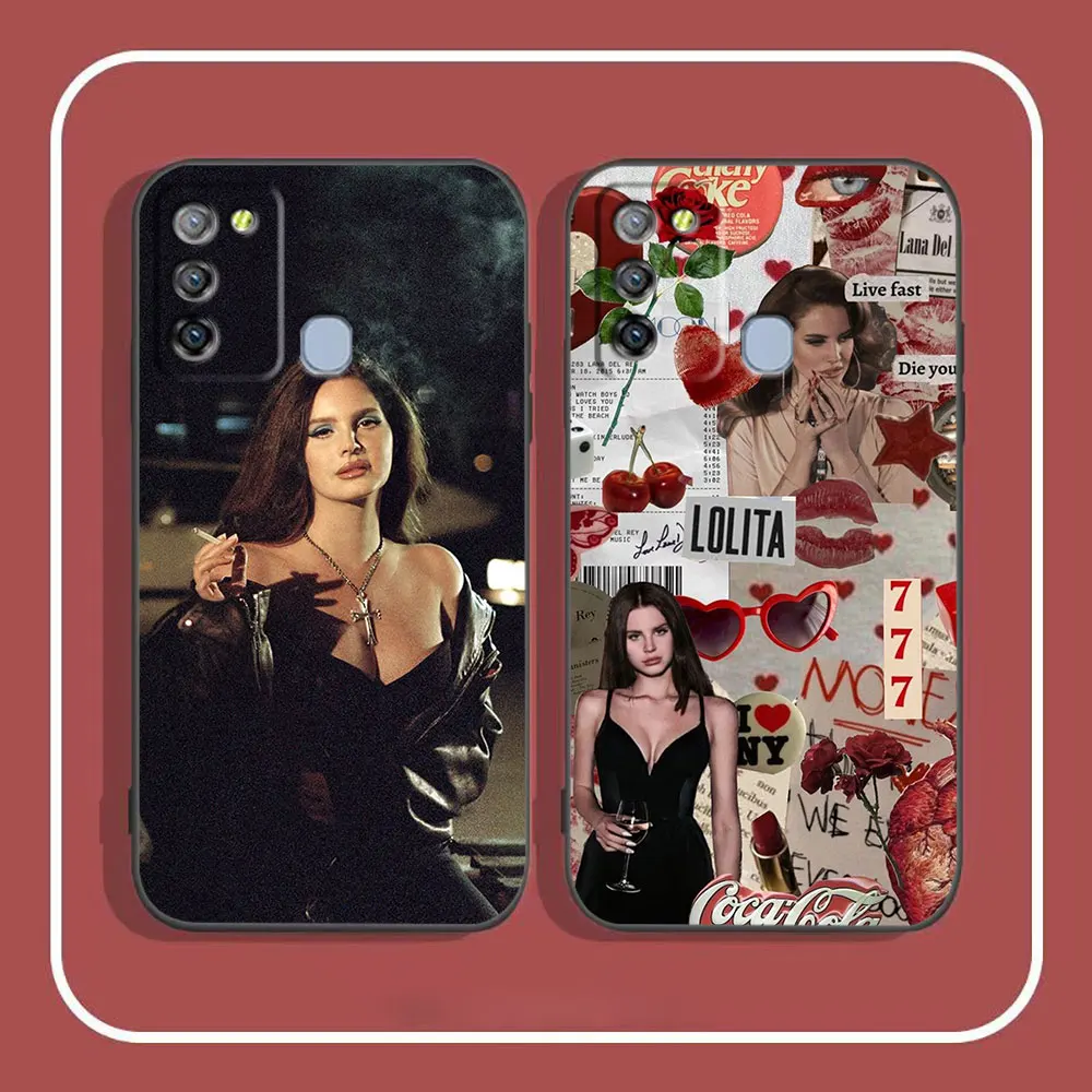 Чехол для смартфона Лана Дель Рей и певица Infinix Note Zero Tecno Pova Camon 30 30I 12 12G96 11 10 Vip Play 20 5