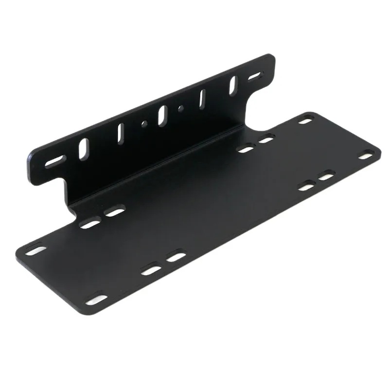 

1Pcs Front Bumper License Plate Mounting Bracket for Truck Off-Road SUV 4X4 4WD LED Lights License Plate Mount Bracket Holder