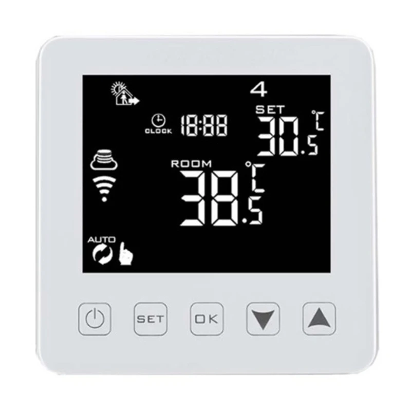 Promotion! Alexa Wifi Thermostat 220V Tuya Smart Air Conditioner Controller Temperature Digital |