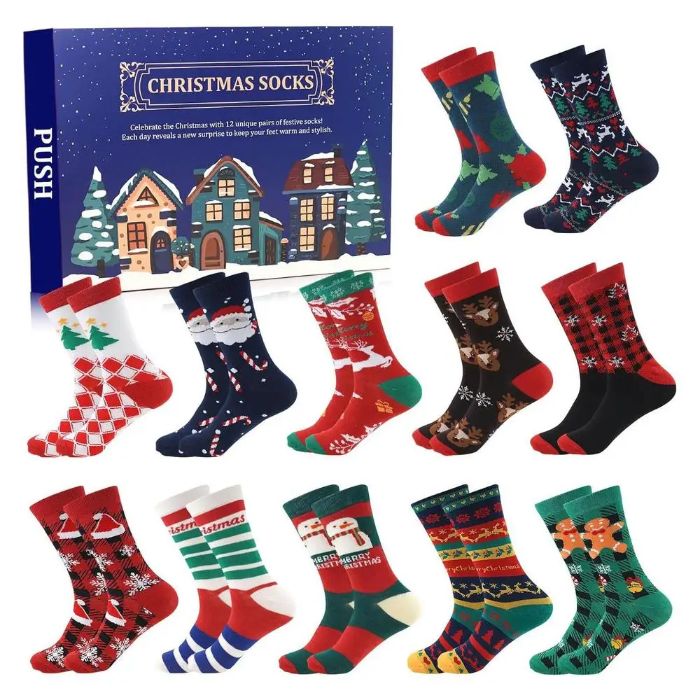 

Рождественские носки 24 шт.