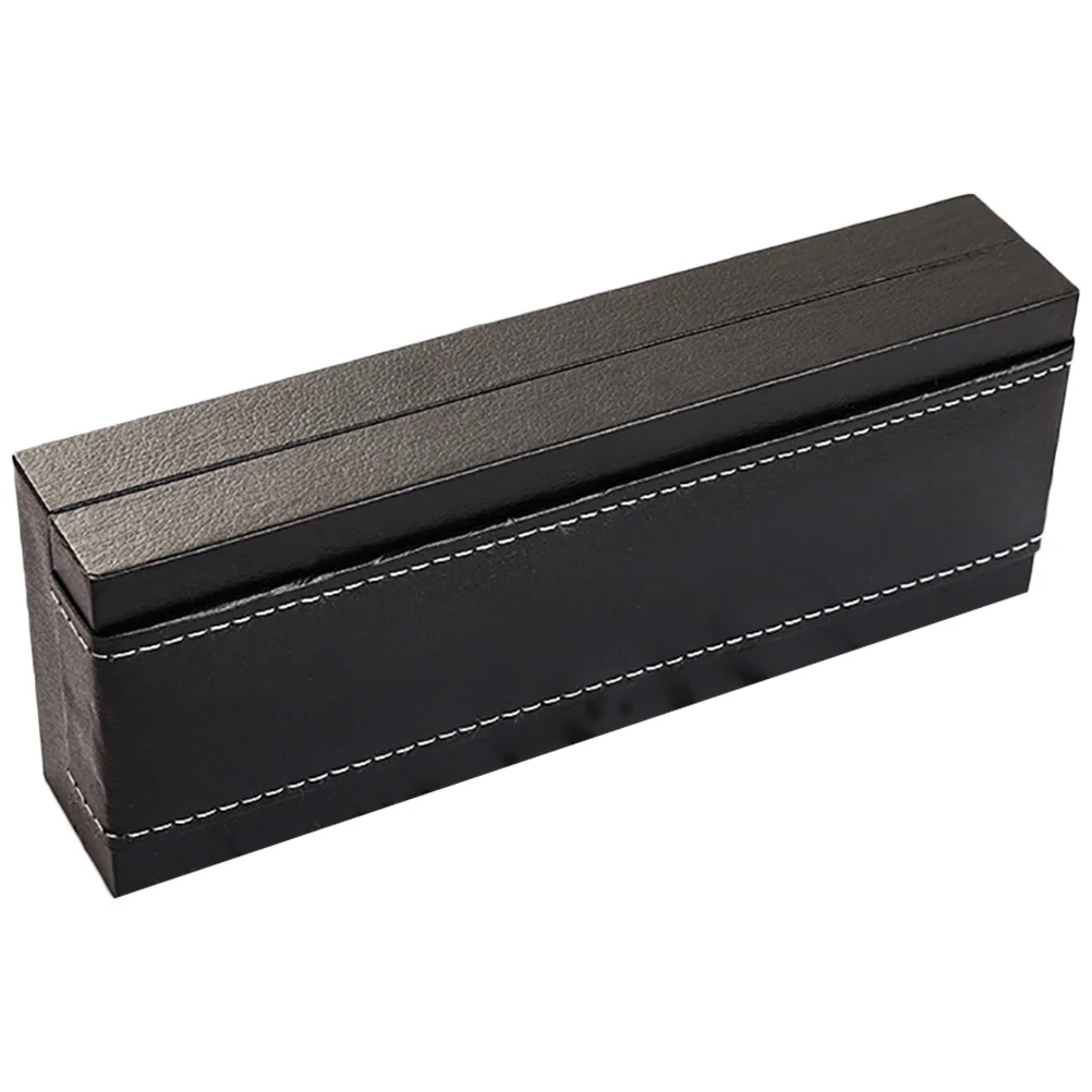 

Pen Case Fountain Holder Display Single Black Gel Pens Storage Organizer Container