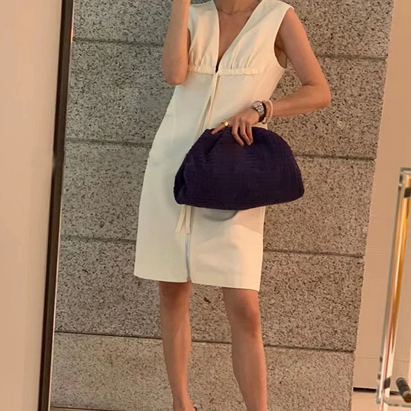 Ladies Bag French Designer Popular Towel Cloud Women's Bag 2022 Spring New All-Match Clutch Soft Shopping Bag