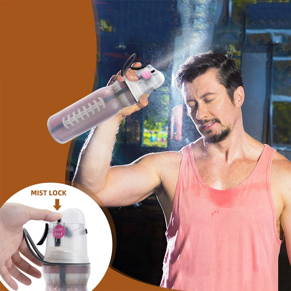 

Free Keep Drinkware Cold Cup For Water Spray Thermos Bottle Water Bottle 590ml Sports Sport Fitness Outdoor Gym