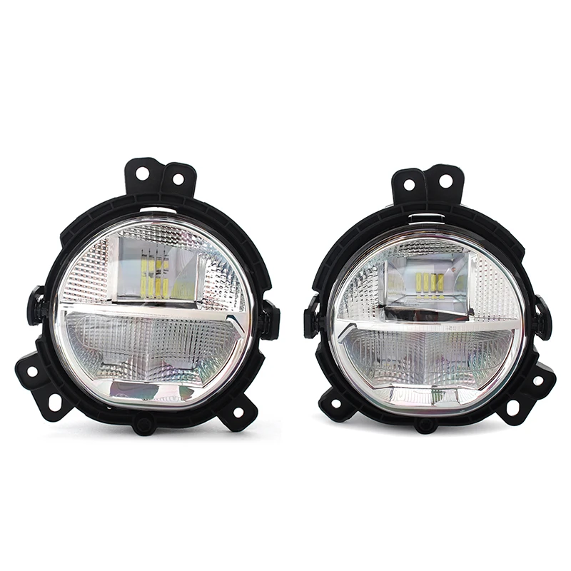 Фото Противотуманные фары для Mini Cooper F60 Countryman 2015-2019, светодиодные передние противотуманные фары, левый и правый передний сигнальный фонарь, автоматические фары дальнего света №5