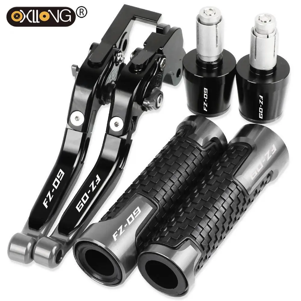 

Motorcycle Brakes Tie Rod Brake Clutch Levers Handlebar Hand Grips ends For YAMAHA FZ09 2014 2015 2016 2017 2018 2019 2020 2021