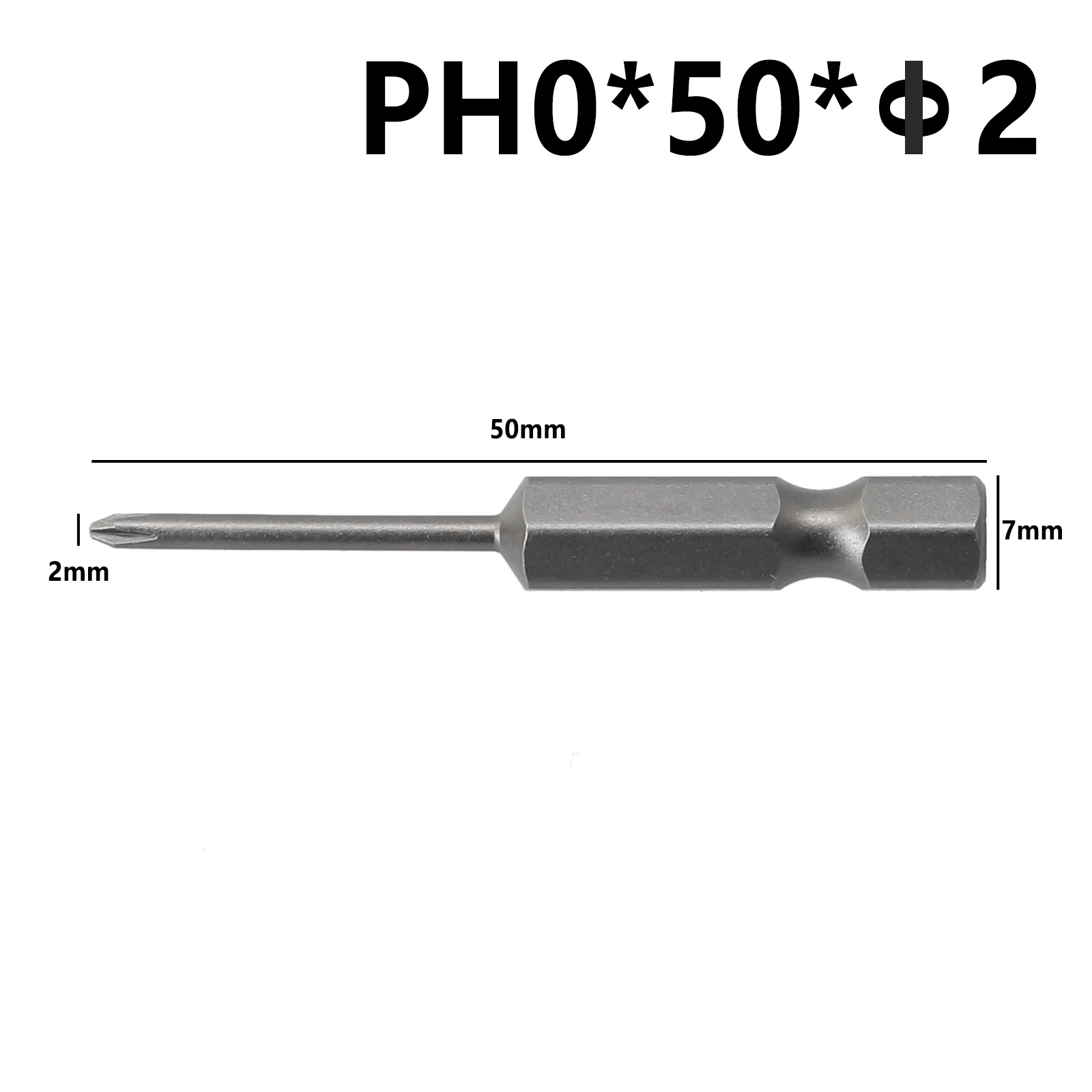 

Garden House Screw Driver Bit Nutdrivers 1.6/2.0/2.5/3.0/4.0/5.0mm 50mm Length Magnetic Storage Box Comfortable