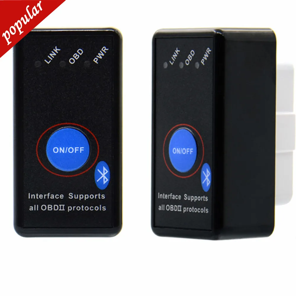 Bluetooth ELM327 V2.1 OBD2 автомобильный диагностический инструмент Выключатель питания