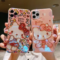 hellokitty cute cartoon phone cases for iphone 13 12 11 pro max mini xr xs max 8 x 7 se 2022 back cover