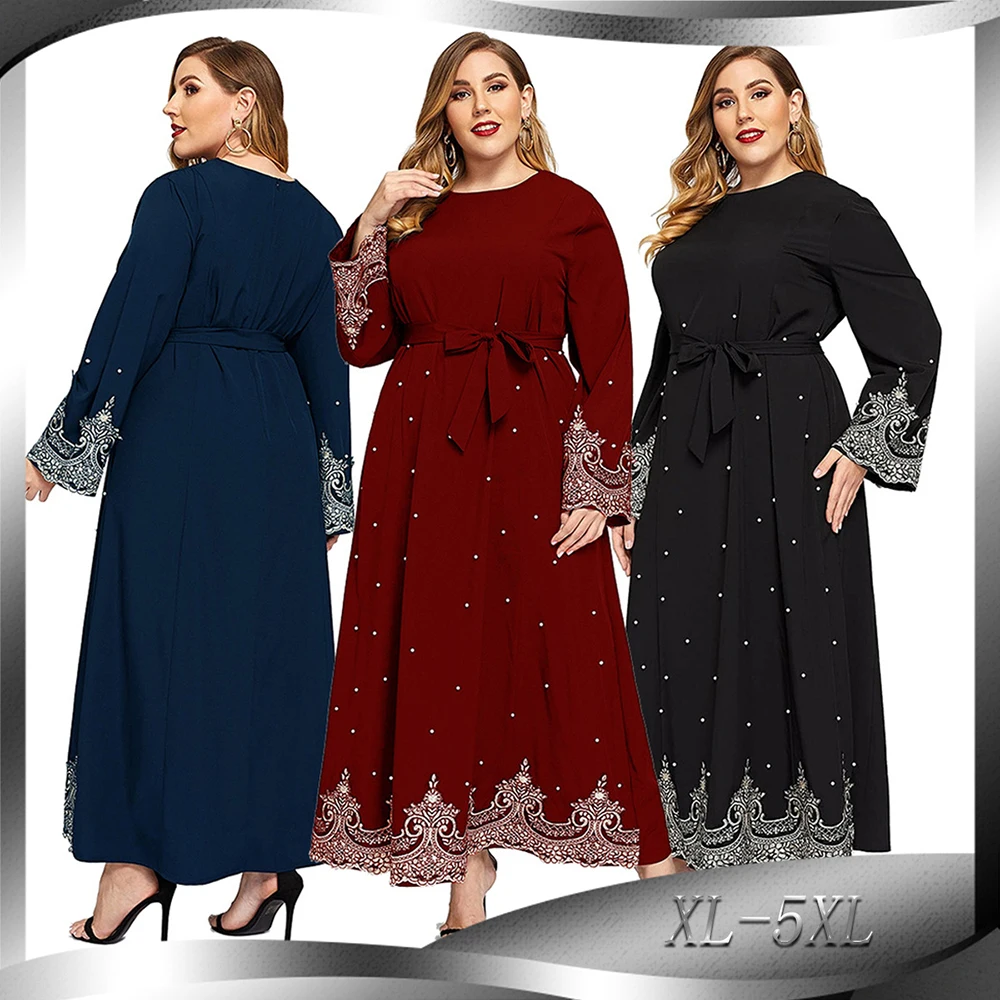 

Abaya Dubai Hijab Muslim Dress Turkish African Maxi Dresses Islam Clothing Abayas For Women Kaftan Caftan Robe Musulman De Mode