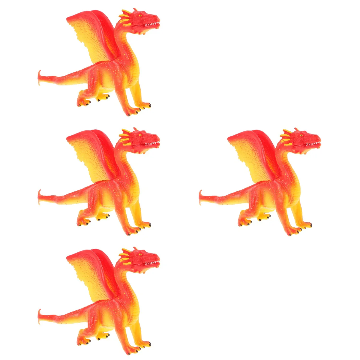 

4pcs Plaything Figurine Model Desktop Ornament