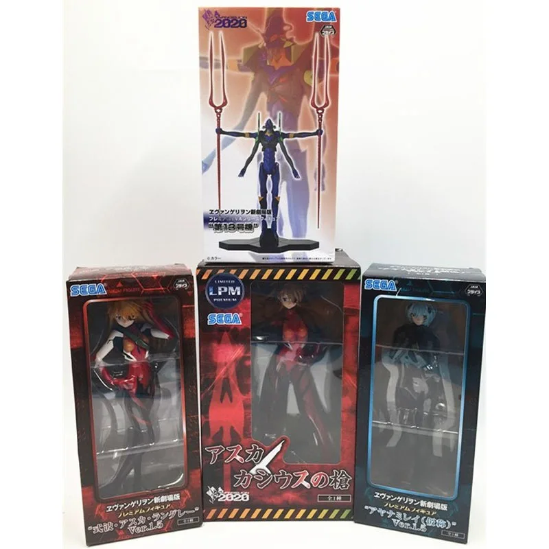

Original EVA Figure Keel Lorenz Model Suzuhara Tohji Ayanami Rei Doll Ornament Accessories Collection Children Toy