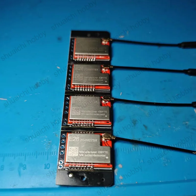 1 шт. 2 4G 500 МВт обратный высокочувствительный модуль приемника ELRS Тип T/медная