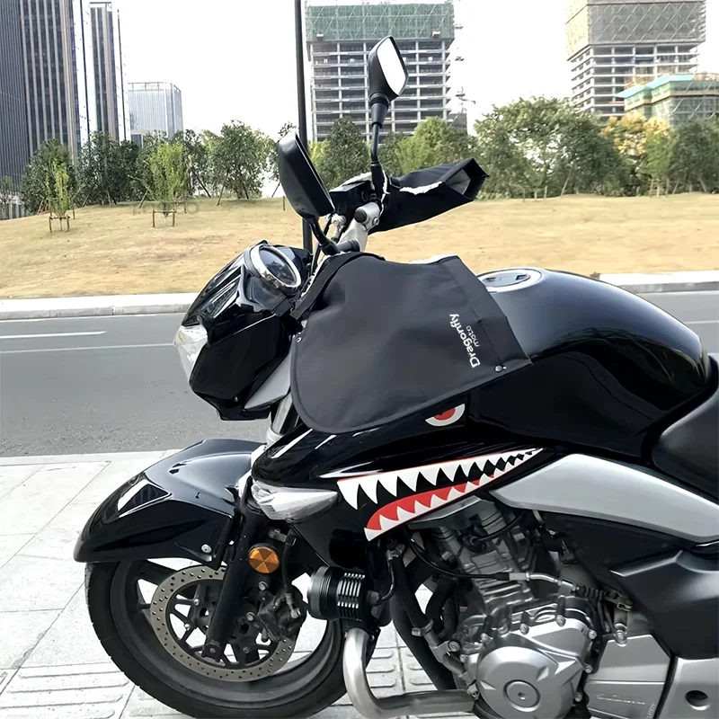 Для BMW K 1600 GT K1600 2016-2021 мотоциклетные перчатки на руль ветрозащитные зимние теплые