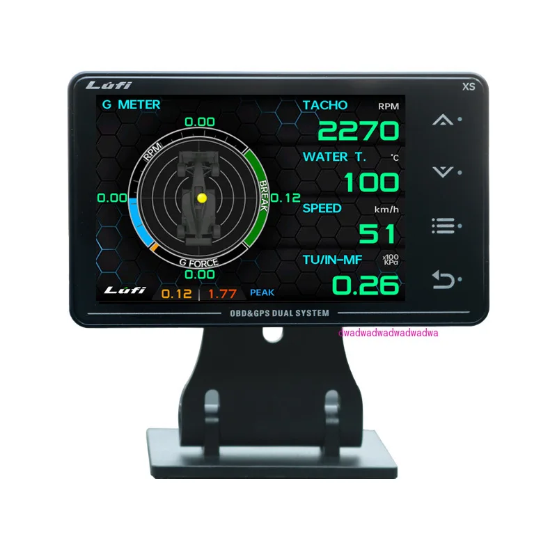 LUFI XS модификация автомобиля многофункциональный OBD + GPS счетчик температуры воды