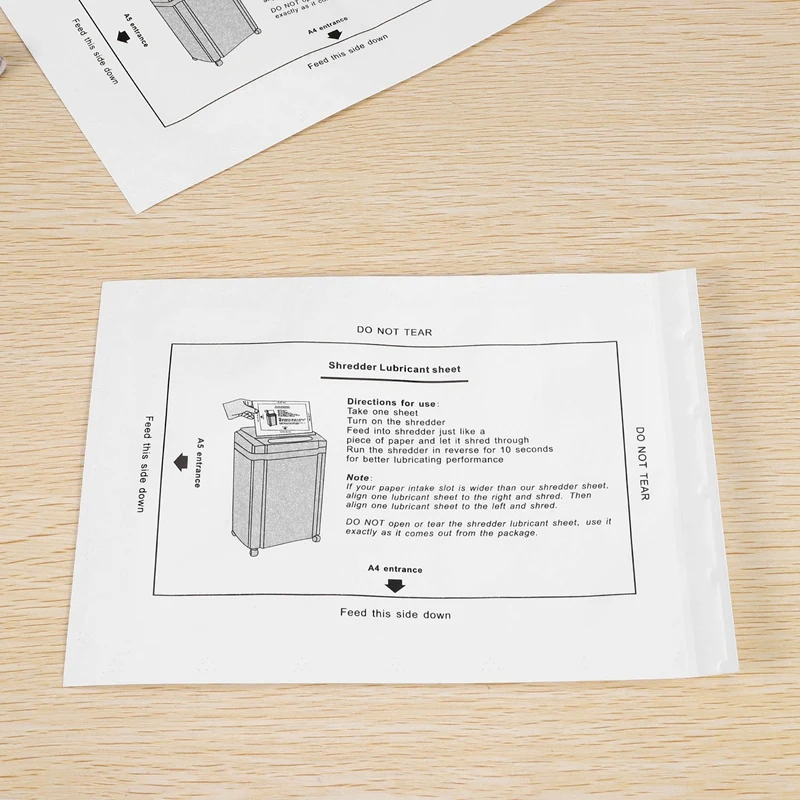 12ШТ Измельчитель бумаги Смазочное масло для измельчителя листов Портативный Тип