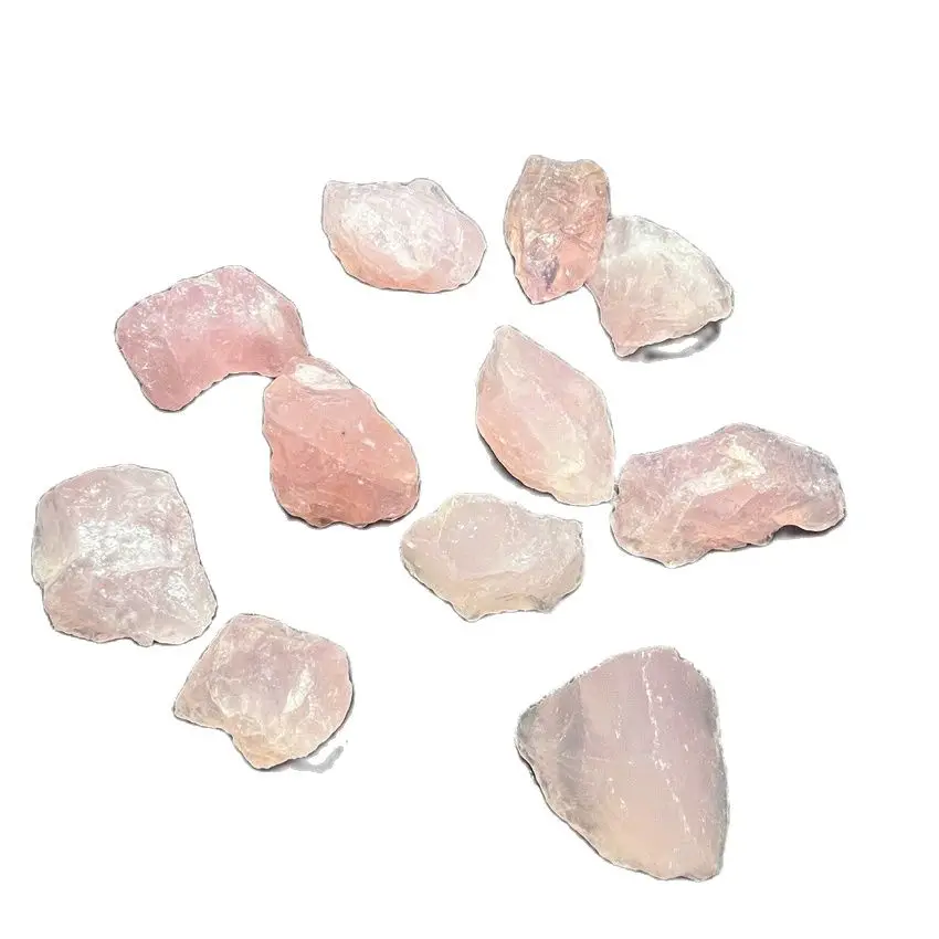 Партия 500 г оригинальный натуральный розовый кварц искусственный кристалл
