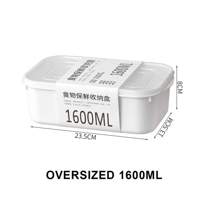 

Household Refrigerator Food Storage Box Kitchen Fresh-keeping Box Household Food Storage Box Household Storage Supplies