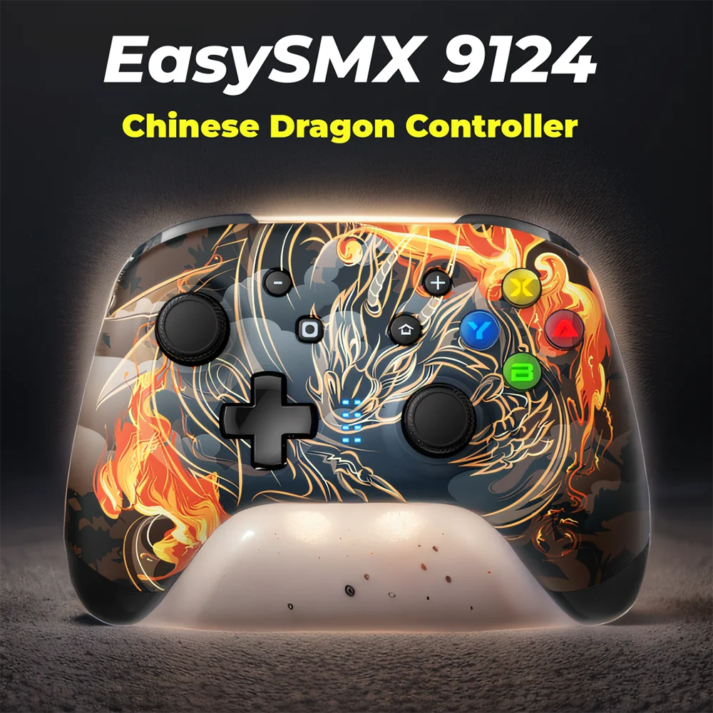 Беспроводной геймпад EasySMX 9124 Bluetooth-контроллер Dragon совместимый с Nintendo