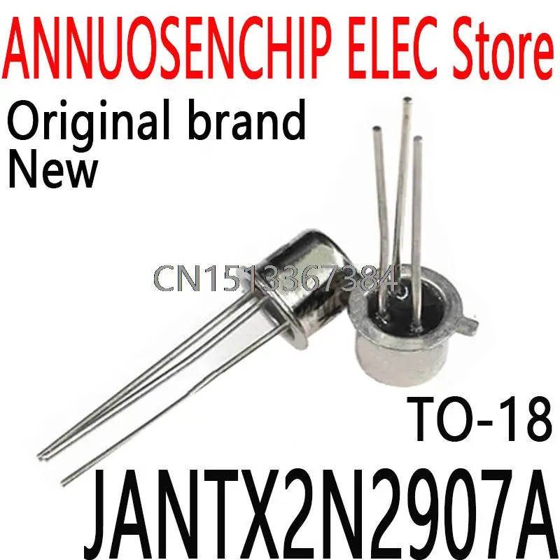 

50PCS New and Original 2N2907A 2N2907 PNP 60V 0.6A TO-18 JANTX2N2907A