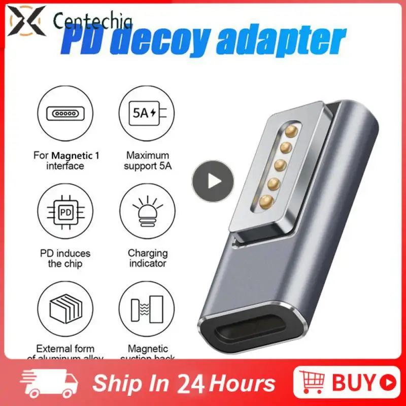 

Usb-адаптер с 2 разъемами и магнитным интерфейсом, 5 А, 1-10 шт.
