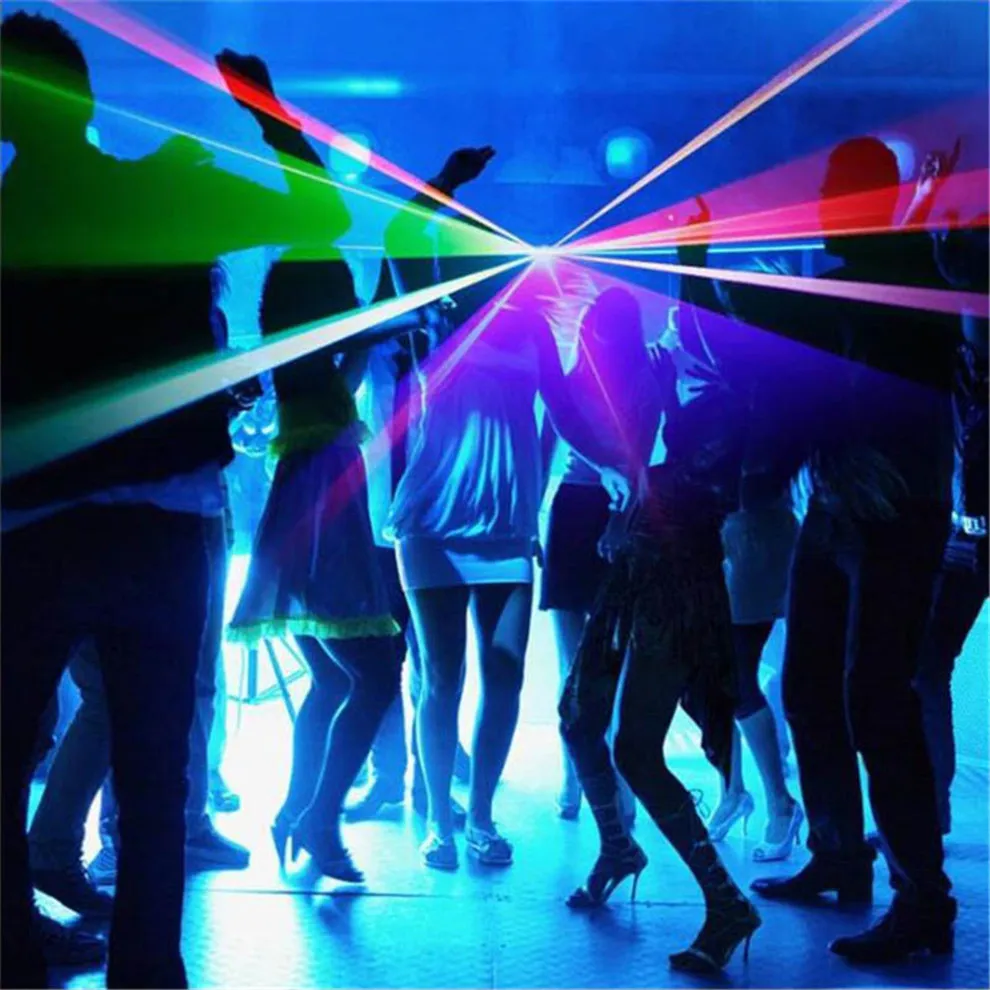 ALIEN 500mw RGB Laser Beam Line Scanner Projector DJ Disco Stage Lighting Effect Dance Party Wedding Holiday Bar Club DMX Lights images - 6