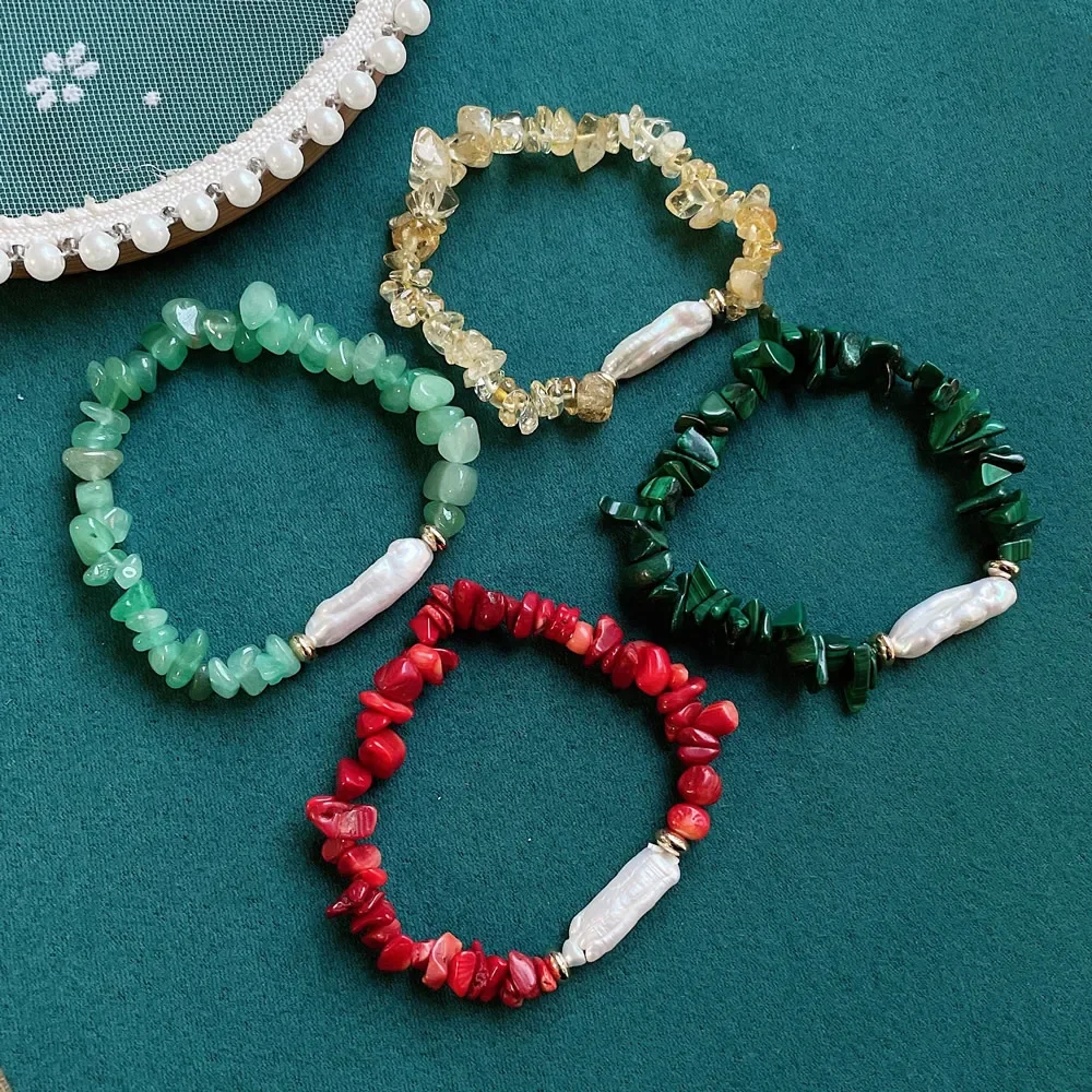 Женские браслеты из натурального пресноводного жемчуга браслет Бива