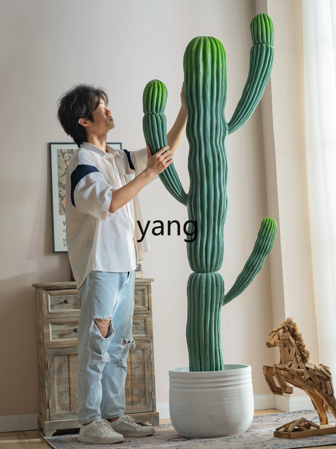 Пальмовое растение Yhl комнатное украшение бонсай ландшафтное бионическое