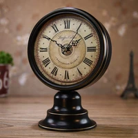 simple custom design table clock abs standard table clock for home decoration ready to ship