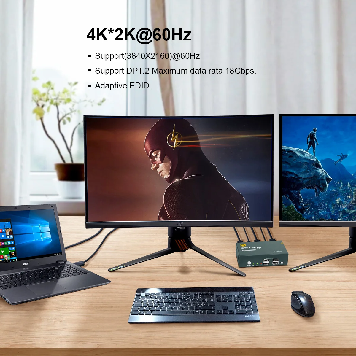 USB KVM-переключатель PWAY 2 комплекта в 1 выход 4 порта HDMI переключатель разветвитель с