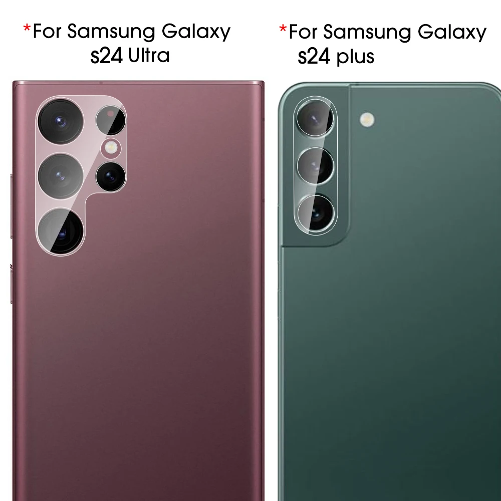 Защитное закаленное стекло для камеры Samsung Galaxy S24 Plus