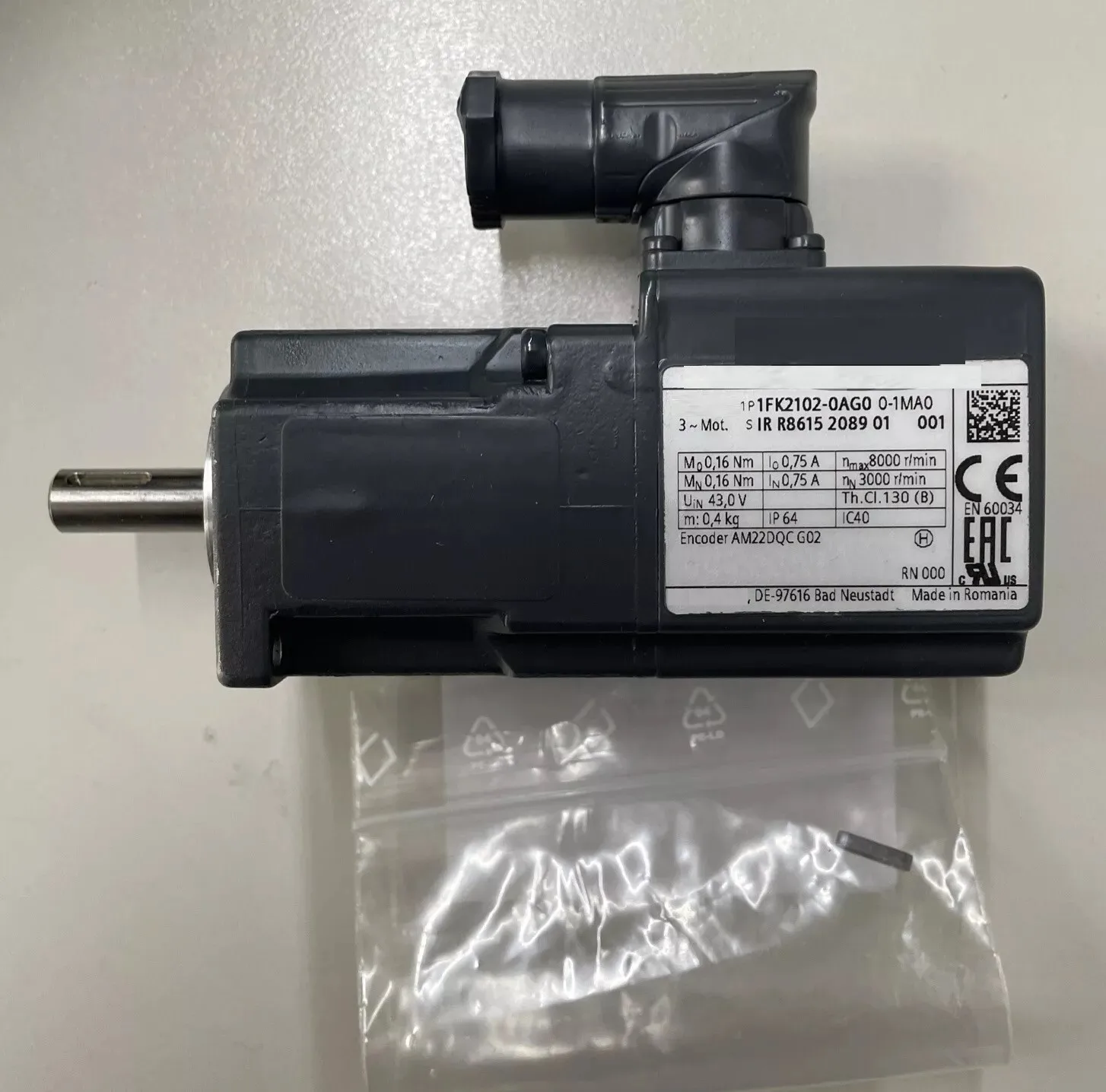 Лучший продукт продаж 1FK7034-2AK71-1UA1 Синхронный двигатель