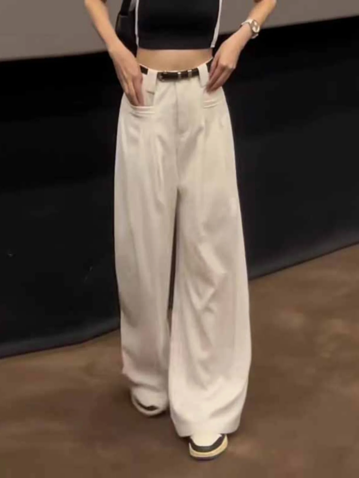 Большие размеры 2024 новинка лета дизайн больших размеров универсальные белые