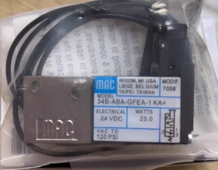 34B-ABA-GFEA-1KA 23 Вт электромагнитный клапан MAC 100% новый оригинал (art.: 3920cd6240aea) - 3920cd6240aea