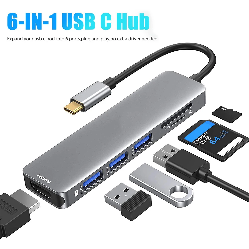Док-станция USB Type-C для MacBook Pro Air 2020-2017 |