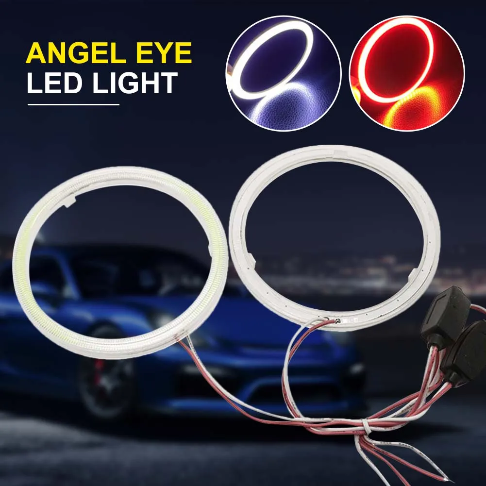 

Car Daytime Running Light LED Car Fog Lights 70mm 80mm 90mm Car Daytime Running Lamp DRL Fog Light Auto Motorcycle Bulb Lamp