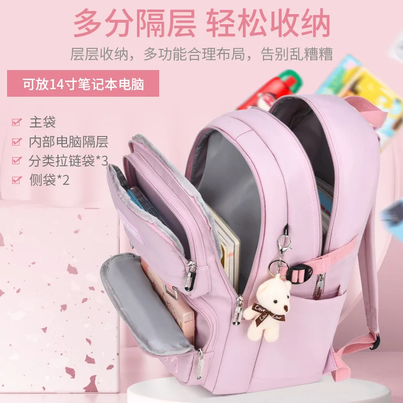 children's Backpack Waterproof Student Backpack 2022 High Quality School Bags for girls Kids Orthopedic Knapsack Mochila Escolar