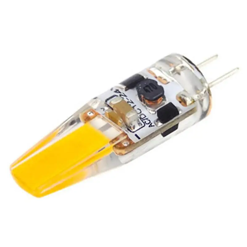

G4 Bulb High Output G4 Light Bulb Daylight White 3000K 360 Beam 5000Hrs Angle 12V To 24V G4 Bi-Pin LED Cabinet Light Lamp