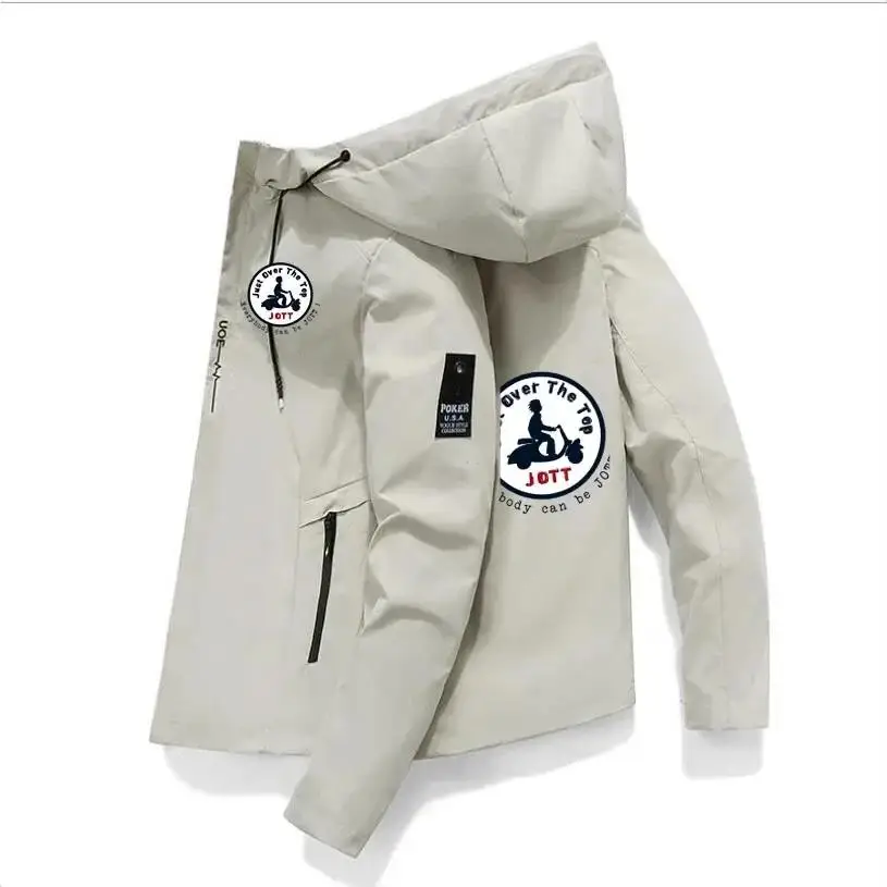 Мужская Модная Ветровка От Essential JOTT Brand — Удобная Водонепроницаемая