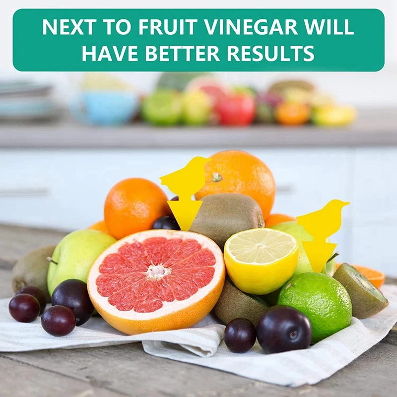 Клейкие ловушки для фруктов мух грибков насекомых Ловушки дома и улицы 72 шт.