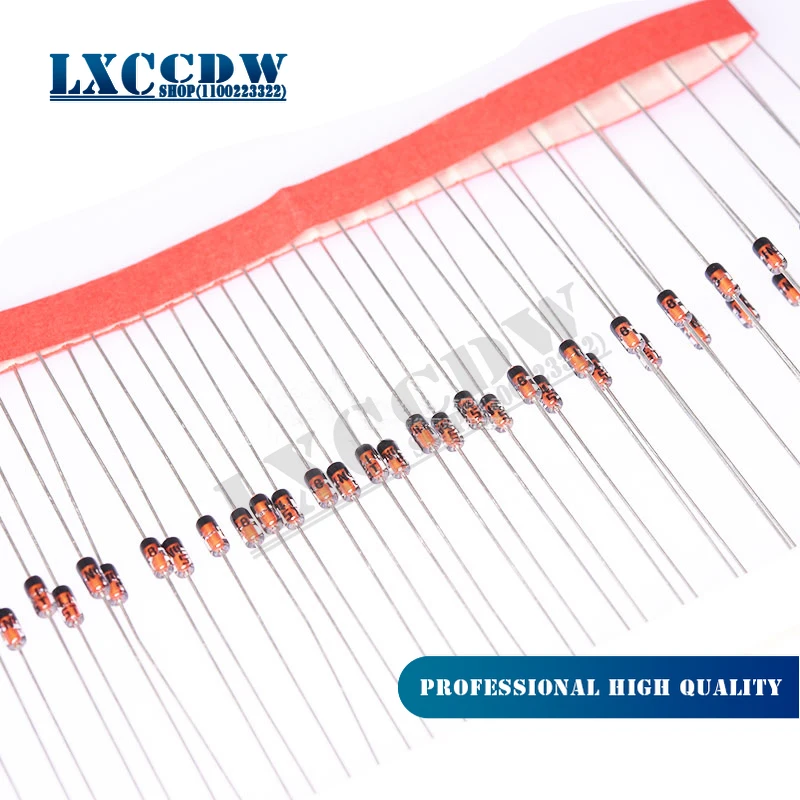 

50PCS do-35 1N4148 IN4148 High-speed Switching Diodes DB3 DB-3 Diac Trigger Diodes DO-204AH 1N5711 IN5711 1N60 DO-7 1N60P BAT85