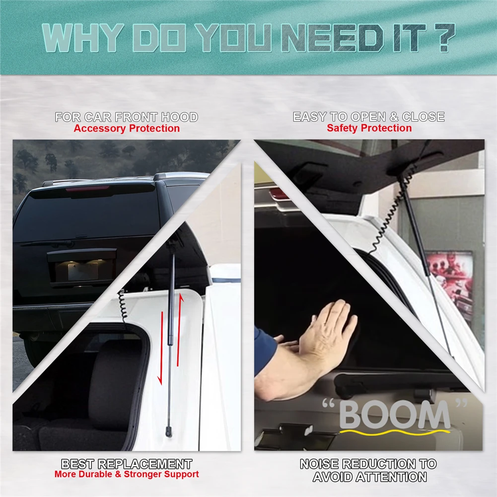 2 шт./компл. опора для подъема заднего стекла газовые стойки GMC Yukon 2007 2008 2009 2010 2011 2012