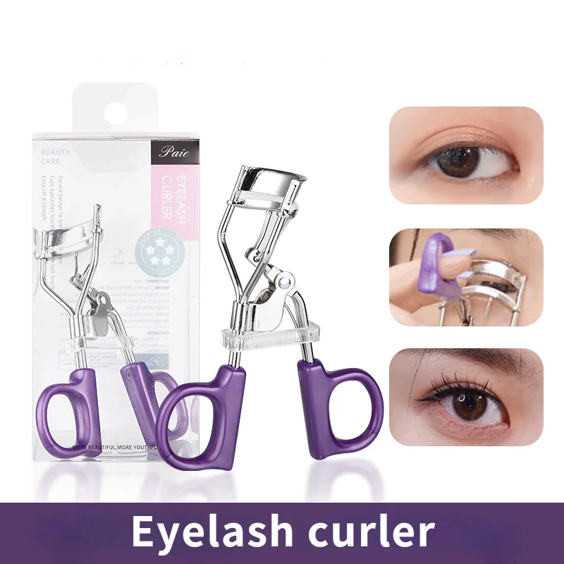 

Clip-on Eyelash Curler for Novice Women, Long-lasting Eyelash Curler, Wide-angle Sunflower Stainless Steel