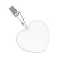 new led handbag light heart shaped round touch motion sensor light smart novelty personality decoration keychain girlfriend gift